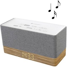 soundmaster UR630WE Radiowecker grau