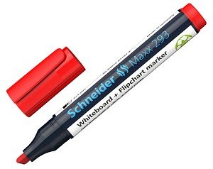 Schneider Maxx 293 Whiteboard- und Flipchart-Marker rot 2,0 - 5,0 mm, 1 St.