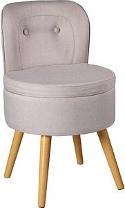 Thumbnail - Echtwerk Sessel Vince hellgrau buche Stoff 42,0 x 42,0 x 71,0 cm, 1 St.