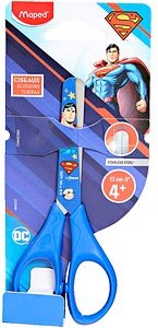 maped Kinderschere SUPERMAN blau mit Superman-Design 13,0 cm