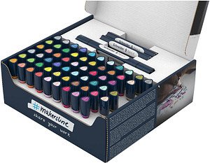 Thumbnail - Schneider Paint-It 040 72 Teile Brush-Pens farbsortiert, 1 Set