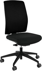 ORIGINAL STEIFENSAND Bürostuhl Eserio Stoff schwarz, Gestell schwarz