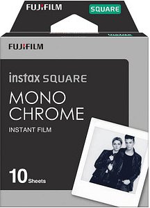 FUJIFILM instax SQUARE Sofortbildkamera-Film MONOCHROME, 10 St.