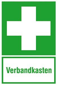 SafetyMarking® Rettungszeichen "Erste Hilfe - Verbandkasten" rechteckig 20,0 x 30,0 cm