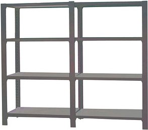 Simonrack Regal OFFICLICK 8425437108808 anthrazit, silber 180,0 x 40,0 x 150,0 cm