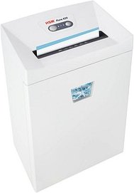 HSM Pure 420 Aktenvernichter mit Streifenschnitt P-2, 5,8 mm, bis 24 Blatt, weiß