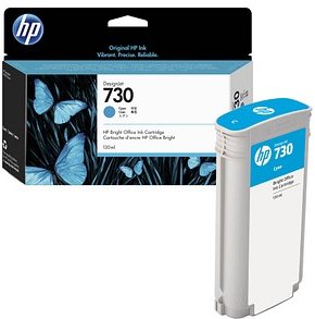 HP 730 (P2V62A) cyan Druckerpatrone