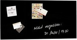 SIGEL Glas-Magnettafel artverum® 91,0 x 46,0 cm schwarz