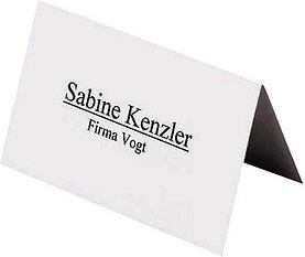 SIGEL Tischkarten 10,0 x 6,0 cm, 40 St.