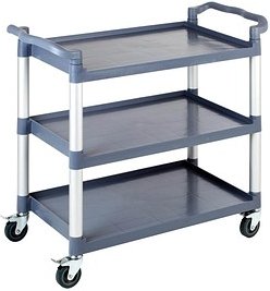 APS Servierwagen READY grau 50,0 x 108,0 x 96,0 cm