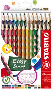 STABILO EASYcolors L Buntstifte farbsortiert, 24 St.