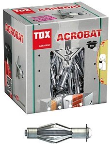 Thumbnail - TOX ACROBAT 035101071 Hohlraumdübel Ø 5 mm x 52 mm, 50 St.