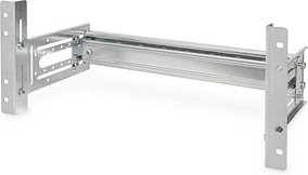 DIGITUS Hutschienenträger DN-19-DIN-4U Stahlblech grau