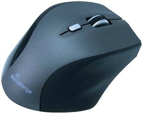 Thumbnail - MediaRange MROS203 Maus kabellos schwarz, grau