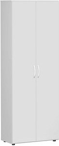 geramöbel Aktenschrank Flex, S-386002-LL lichtgrau 5 Fachböden 80,0 x 42,0 x 216,0 cm