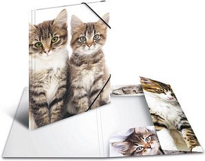 Thumbnail - HERMA Zeichenmappen DIN A3 Katzen, 3 St.