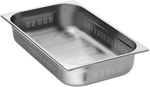 Thumbnail - Bartscher GN-Behälter Top Line perforiert, 1/1 silber 14,0 l, 1 St.