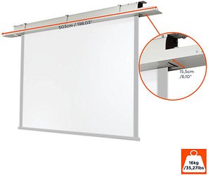 Thumbnail - celexon Leinwand-Deckenhalterung Expert XL 450,0 cm weiß