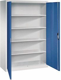 CP Metallschrank C 2000 Acurado 9480-000 S10590 enzianblau, lichtgrau 120,0 x 50,0 x 195,0 cm, aufgebaut, 1 St.