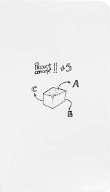 rocada Whiteboard Skin 108,0 x 204,0 cm weiß Stahl