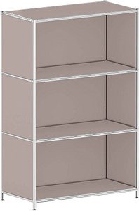 viasit Aktenregal System4 taupe 77,9 x 40,4 x 118,2 cm, 1 St.