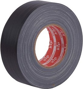 kip® 323 GAFFER‘S TAPE Gewebeband schwarz 50,0 mm x 50,0 m 1 St.