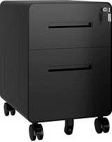 BISLEY EasyRoll Rollcontainer schwarz 2 Auszüge 40,0 x 50,0 x 50,0 cm