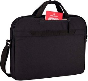 case LOGIC® Laptoptasche Invigo Polyester schwarz 3205102 bis 35,6 cm (14 Zoll)