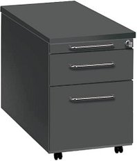 Thumbnail - Kerkmann Lago Rollcontainer anthrazit 3 Auszüge 42,0 x 80,0 x 58,0 cm