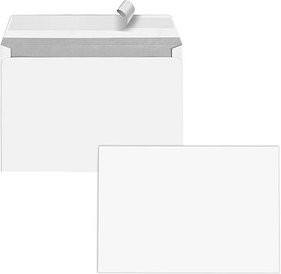 Thumbnail - BONG Briefumschläge TopSTAR DIN C5 ohne Fenster hochweiß haftklebend 25 St.