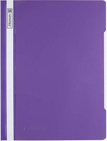 Thumbnail - BRUNNEN Schnellhefter Kunststoff violett DIN A4 überbreit, 1 St.