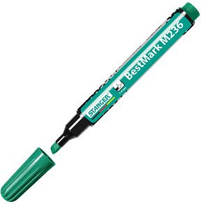 Thumbnail - STANGER BestMark M236 Permanentmarker grün 1,0 - 4,0 mm, 1 St.