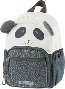 SCHNEIDERS Kindergartenrucksack Panda Kunstfaser schwarz/weiß