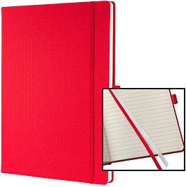 SIGEL Notizbuch CONCEPTUM® ca. DIN A4 liniert, rot Hardcover 194 Seiten