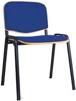 LÜLLMANN Stapelstühle 225471 blau Stoff, 1 St.