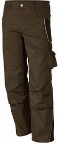 QUALITEX® Herren Arbeitshose „pro mg 245“ haselnuss/kastanie Größe 42