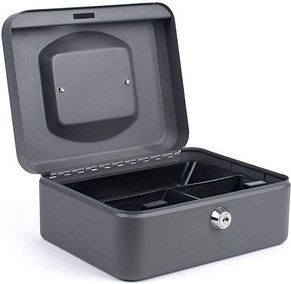 pavo Geldkassette 8011896 Größe 2 grau