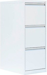 LÜLLMANN Hängeregistraturschrank signalweiß 3 Schubladen 40,0 x 62,0 x 101,2 cm, 1 St.