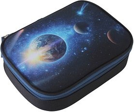 DONAU Federmäppchen Weltraum Motiv, 23,0 x 17,0 cm