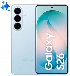 SAMSUNG Galaxy S26 Dual-SIM-Smartphone sky blue 256 GB