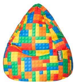 Thumbnail - SITTING POINT Bricks XL Sitzsack bunt
