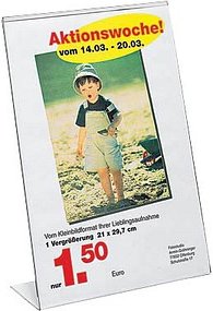 SIGEL Tischaufsteller DIN A4