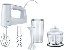 BRAUN MultiMix 3 HM 3135 Handmixer weiß 500 W