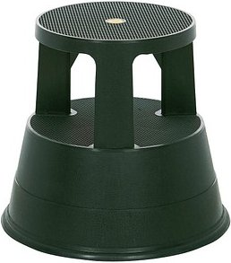 ALCO Rollhocker 885 schwarz Kunststoff