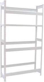 Simonrack Getränkekistenregal SIMONBOTTLE 8425437087820 weiß 100,0 x 30,0 x 180,0 cm