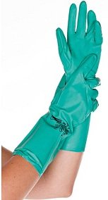 Thumbnail - HYGOSTAR unisex Chemikalienschutzhandschuh Professional grün Größe 7, 1 Paar