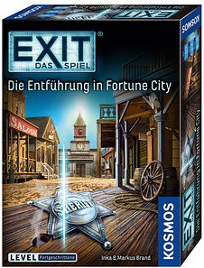 KOSMOS EXIT - Das Spiel: Die Entführung in Fortune City Escape-Room Spiel, 1 St.