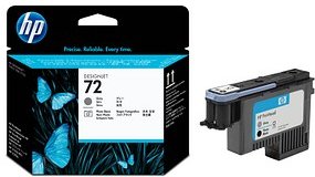 HP 72 (C9380A) Foto schwarz, grau Druckkopf