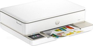 HP ENVY 6120e All-in-One 3 in 1 Tintenstrahl-Multifunktionsdrucker weiß, HP Instant Ink-fähig