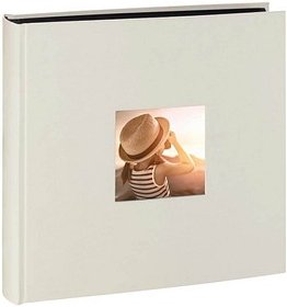 hama Fotoalbum Fine Art neutral 30,0 x 30,0 cm, 100 schwarze Seiten